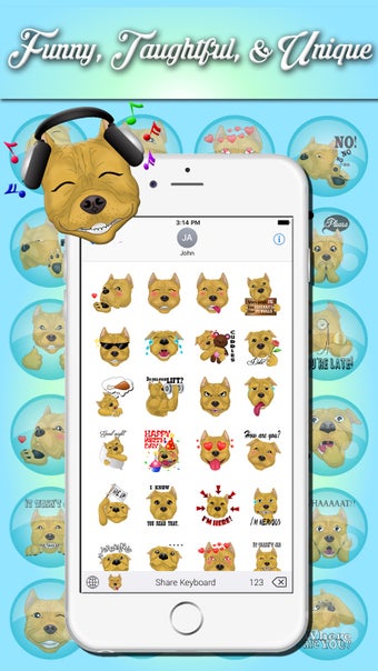 Image 3 for Pitbull Emojis