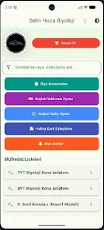 Image 0 for Selin Hoca Biyoloji