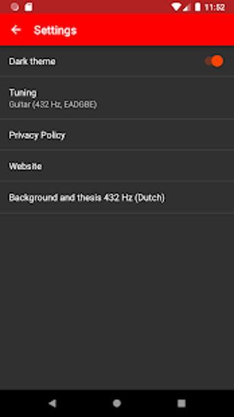 Image 1 for StringTuner - 432 Hertz T…