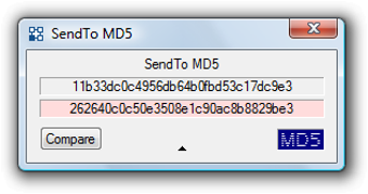 Image 0 for SendTo MD5 Portable