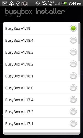 Imagen 0 para BusyBox for Android