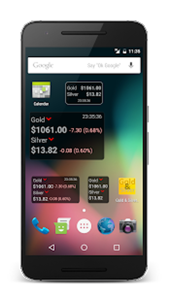 Imagen 0 para Gold Silver Price & Widge…