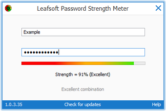 Image 3 for Leafsoft Password Strengt…