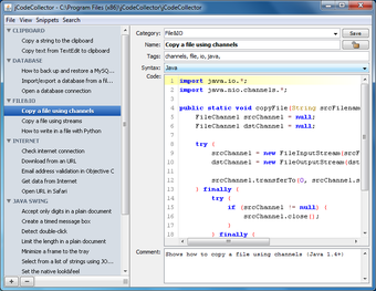 Imagen 0 para jCodeCollector