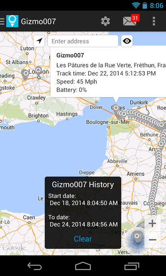 Imagen 2 para Trackimo GPS for child pe…