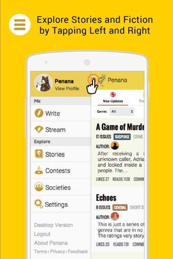 Imagen 0 para Penana-Your Mobile Fictio…