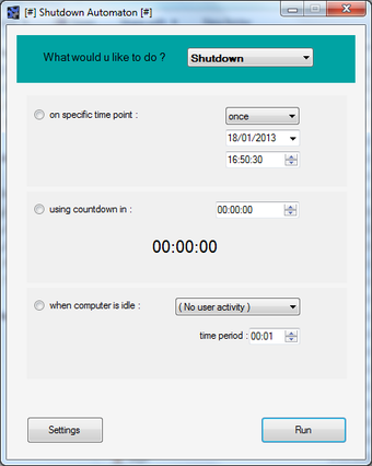 Image 0 for Shutdown Automaton Portab…