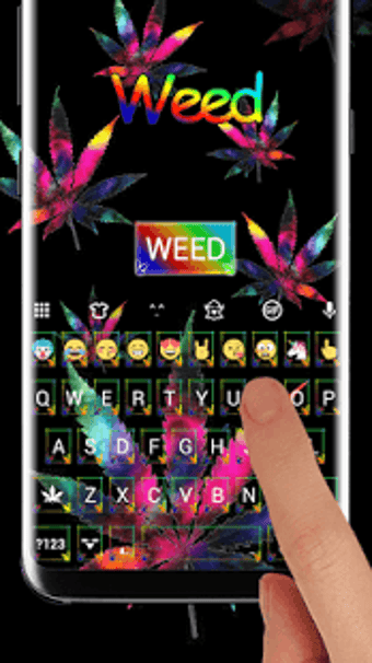 Imagen 2 para Weed Rasta Keyboard