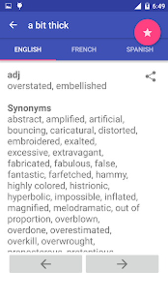 Imagen 1 para Offline Thesaurus Diction…