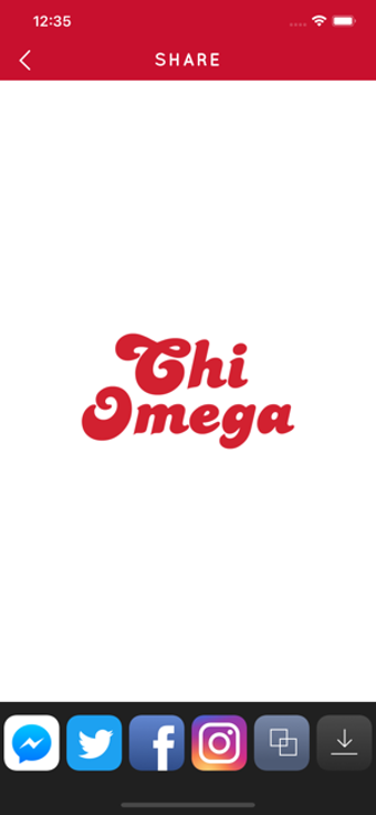 Image 0 for Chi Omega Emojis & Filter…