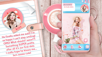 Imagen 2 para Girls Diary with Lock and…