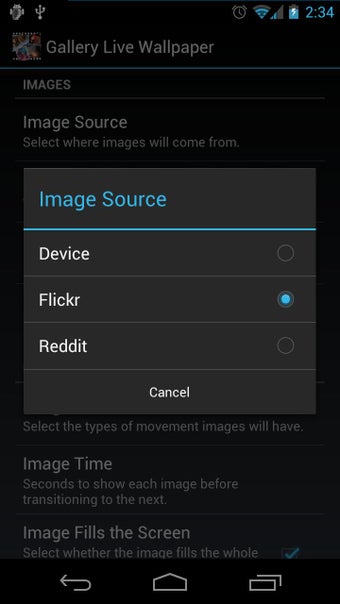 Image 1 for Gallery Live Wallpaper
