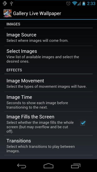 Image 2 for Gallery Live Wallpaper