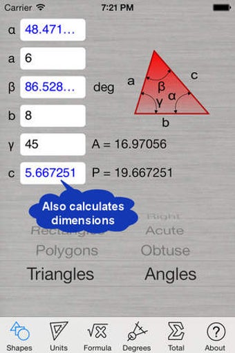 Image 0 for Area Calculator