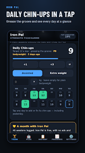 Image 0 for Iron Pal: Gym Workout Tra…