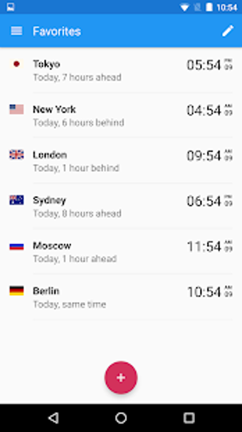 Image 2 for World Clock by timeanddat…