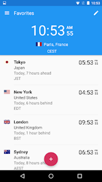 Image 0 for World Clock by timeanddat…