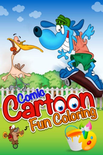 Image 0 for Comic Cartoon Fun Colorin…
