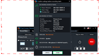 Image 0 for Fast Screen Recorder