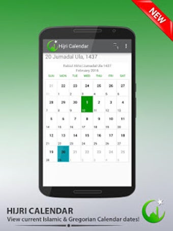 Image 0 for Hijri Calendar With Widge…