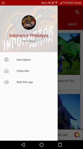 Image 1 for Indoraptor Prototype