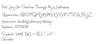 Image 0 for Joy Like Sunshine Through…