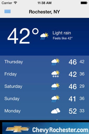 Imagen 0 para News10NBC Weather Rochest…