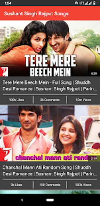 Image 1 for Sushant Singh Rajput Song…