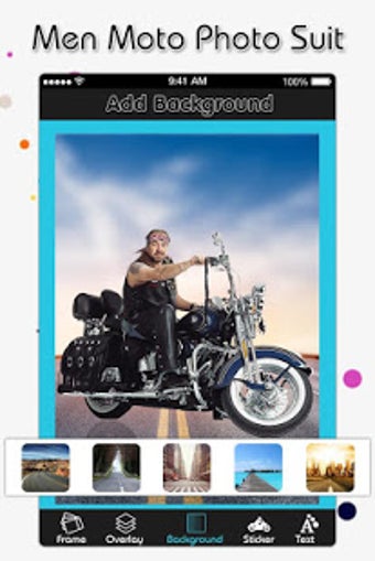 Image 0 for Men Moto Photo Suit : Sty…