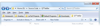 Image 0 for QTTabBar