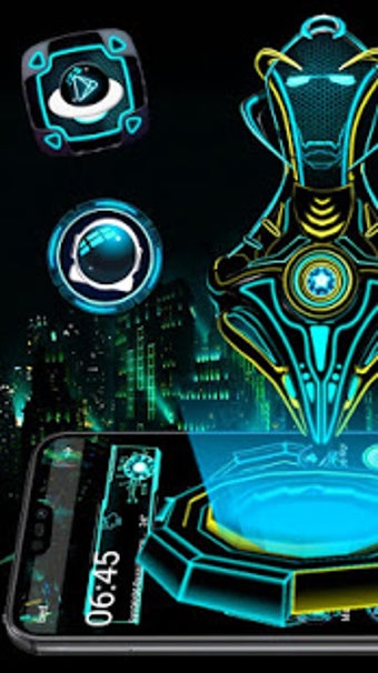 Imagen 2 para 3D Iron Man Launcher Them…