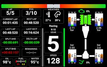 Imagen 1 para RIGDash - Project Cars Da…
