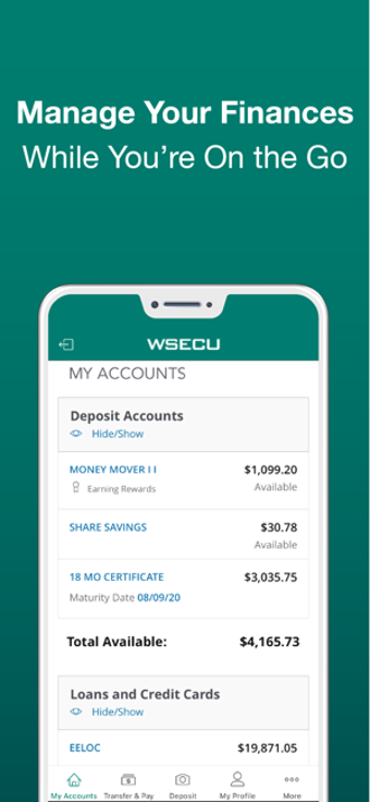 Image 0 for WSECU New Mobile Banking