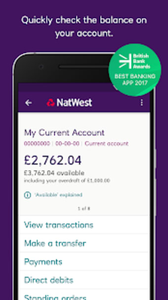 Image 1 for NatWest Mobile Banking