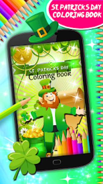Image 1 for St. Patricks Day Coloring