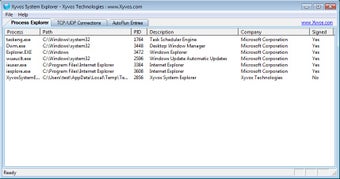 Image 0 for Xyvos System Explorer