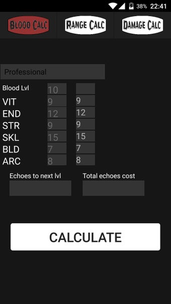 Image 1 for Calculator for Bloodborne