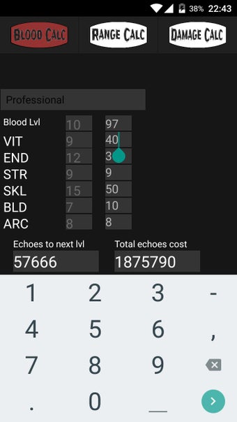 Image 3 for Calculator for Bloodborne
