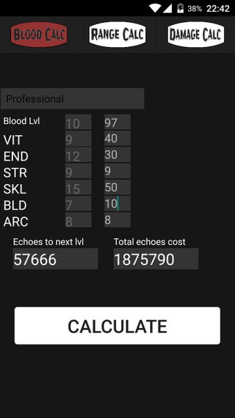 Imagen 1 para Calculator for Bloodborne
