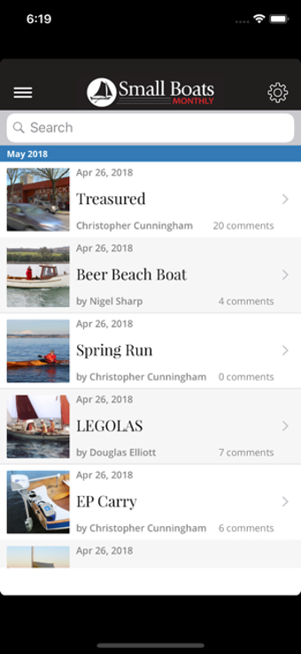 Image 0 for Small Boats Monthly