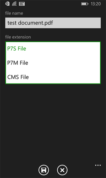 Image 3 for P7S Signer for Windows 10