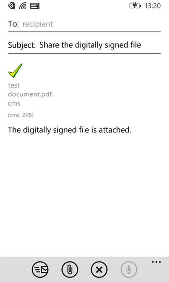 Image 1 for P7S Signer for Windows 10