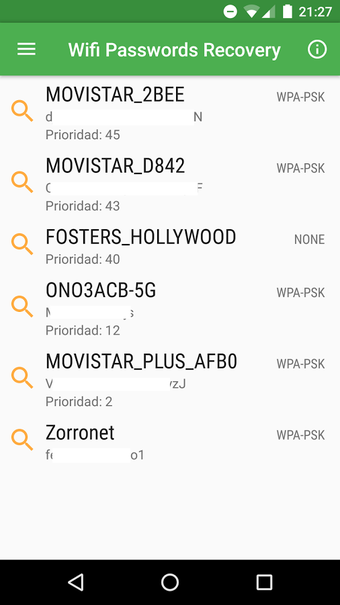 Imagen 2 para Wifi Password recovery