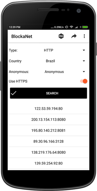 Image 3 for BlockaNet: Free Proxy Lis…