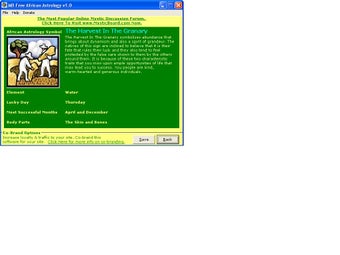 Imagen 0 para African Astrology