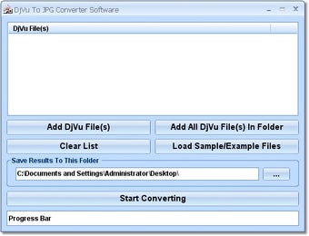 Imagen 0 para DjVu To JPG Converter Sof…