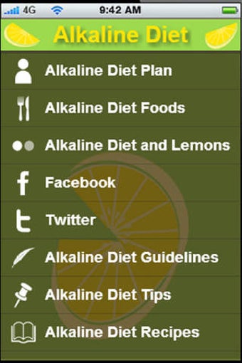 Image 0 for Alkaline Diet App:Also kn…