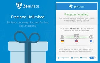 Image 0 for ZenMate VPN for Chrome