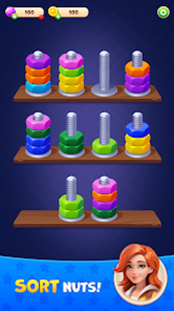 Image 0 for SortWorks: Nuts  Order
