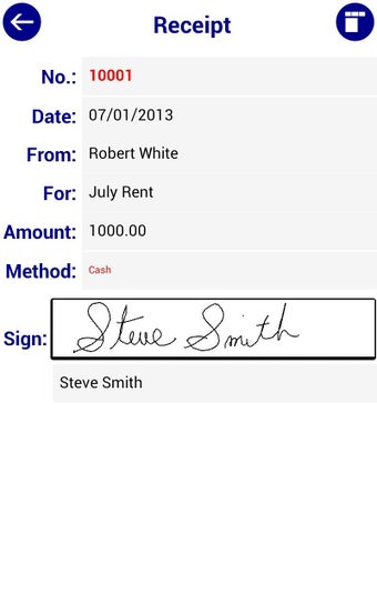Image 1 for Receipt Book